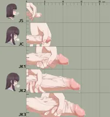 ハチナイ加奈子ちゃんの年別ふたなりオナニー比べ動画