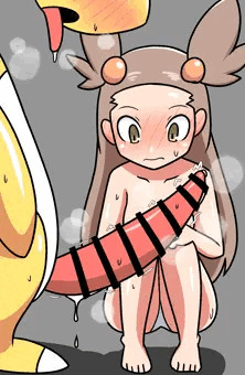 ミカンさんとデンリュウ