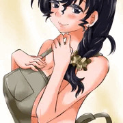 新妻裸エプロン