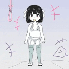 広告用使い捨て幼女