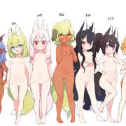 うちのこ身長表