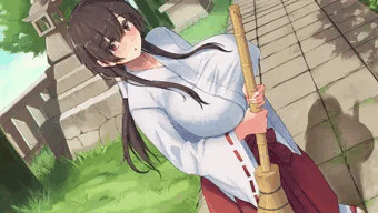 子宝神社のミコ先輩