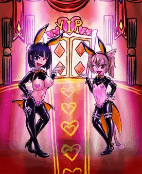 直葉とシリカの逆バニー～VIPルームへのお誘い～