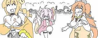 逃げろ逃げろ