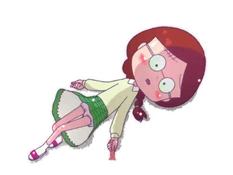 三つ編みの主婦