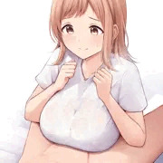 透け真乃ズリ