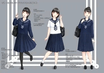 S学園の制服比較