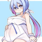 夏っぽい妊婦