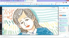 お絵かき配信１