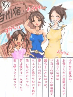 8月1日、夏休み初日。
