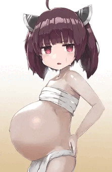 双子妊婦きりたん