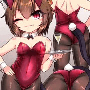 バニー橙ちゃんのおっぱいみるく