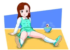 ユメコちゃんパンチラ