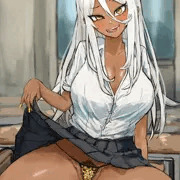 誘惑する黒ギャルビッチちゃん
