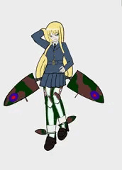 銀翼娘　スピットファイア