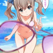 うひょ～♡本当にスケスケだ！
