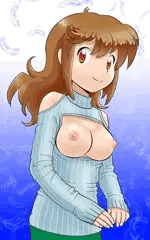 トップレスセーター