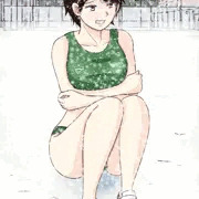 Skebでご依頼いただいたイラスト 真冬の陸上女子