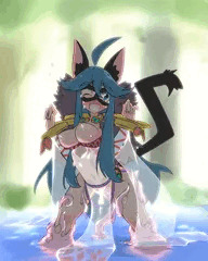 水浴びしてたら触手に襲われちゃったご隠居様だよ～