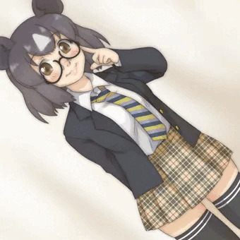 JKブレザーメガネヒグマ