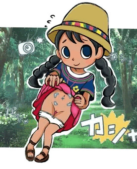 ポップンミュージックのモニカちゃんのつもり