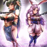 リンとフロリーナのバニーコスオークション