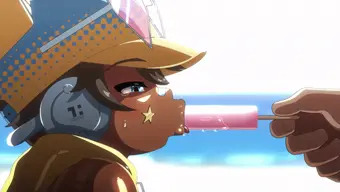 メレちゃんおしゃぶりアニメ♥
