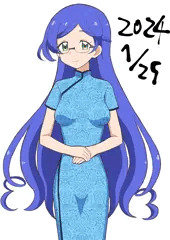 チャイナドレスの青葉りんか