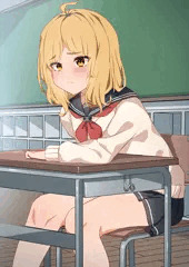 学校にて・・・。