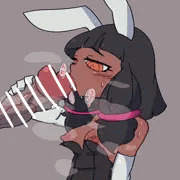 おしゃぶりバニーさん