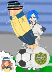 ふたなりウルビダボディペイント