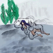 水中プレイ