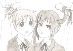 憂＆梓　テールコキ