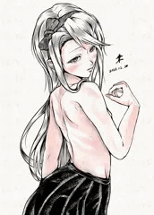 狭霧ちゃんの背中