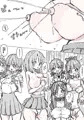 モモとサクラの乳比べ　サンプル
