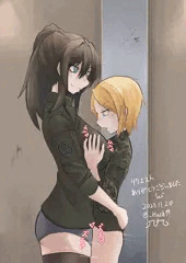 下着に興奮して素股するおねショタ