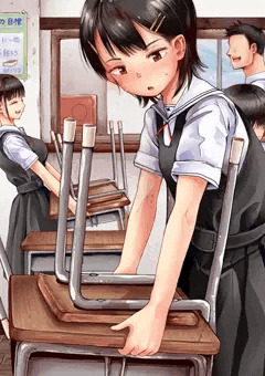 席替え後最初の体育①