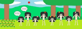 野生のお花畑