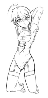 セイバーらくがき