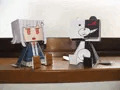 グラフィグロンパ！　千秋vsモノクマ