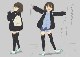 春着の女の子