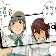 茶道先輩と記念撮影。