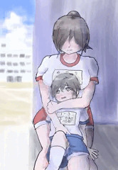 真夏の体育倉庫で