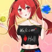 ツインテールヘカ様【下脱ぎ、全裸、パイパン差分あり】