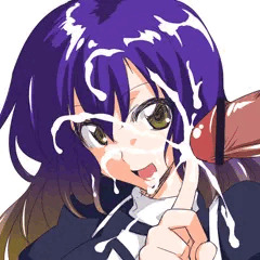 ひじりんに顔射