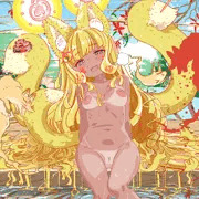 筆洗い　(日焼け差分)