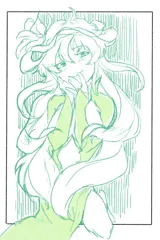 髪ブラ系お姉さん