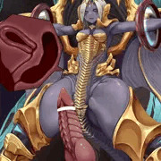Skeb依頼絵　ネールドラゴン姦
