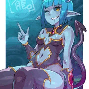 【ウチの娘】淫魔レ＝ヴァレッジちゃん描きました