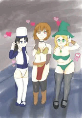 お色気で仲間を集める冒険者たち